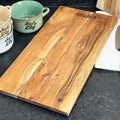 Rectangle Acacia Wood Chopping Board With Handle 25x50cm