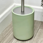 Matt Green Toilet Brush With Pet Cover