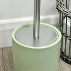 Matt Green Toilet Brush With Pet Cover