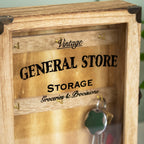 General Store 6 Hook Key Cabinet