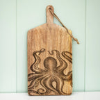 Mango Wood Octopus Chopping Board