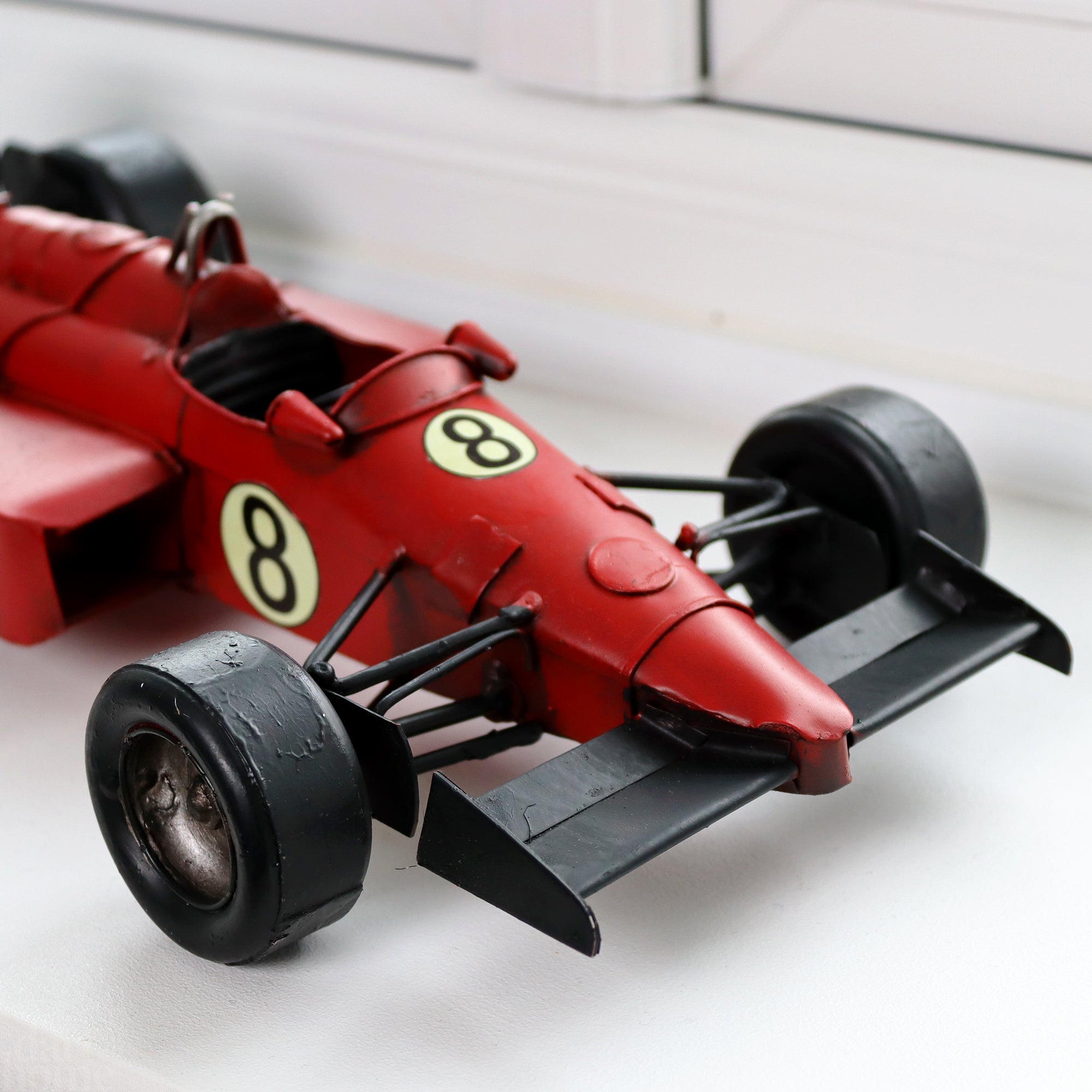 Red Racing Car Model Ornament