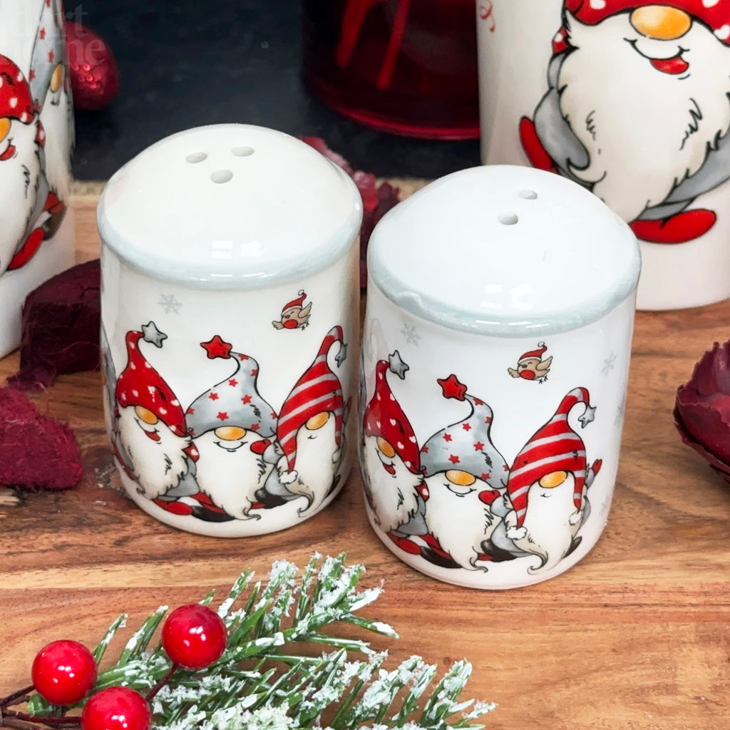 Christmas Gonk Salt And Pepper Shakers