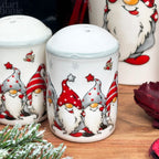 Christmas Gonk Salt And Pepper Shakers
