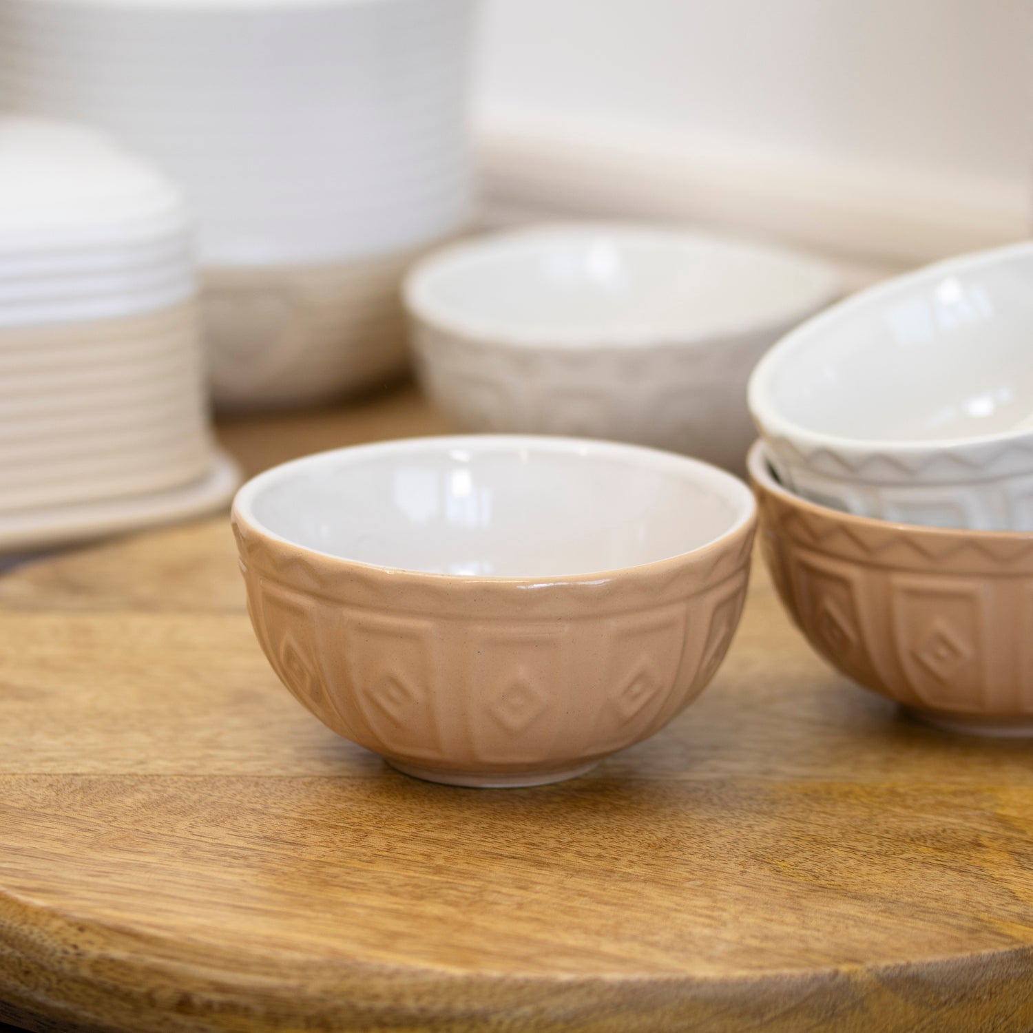 Set Of 4 Mason Cash Cane Mini Bowls