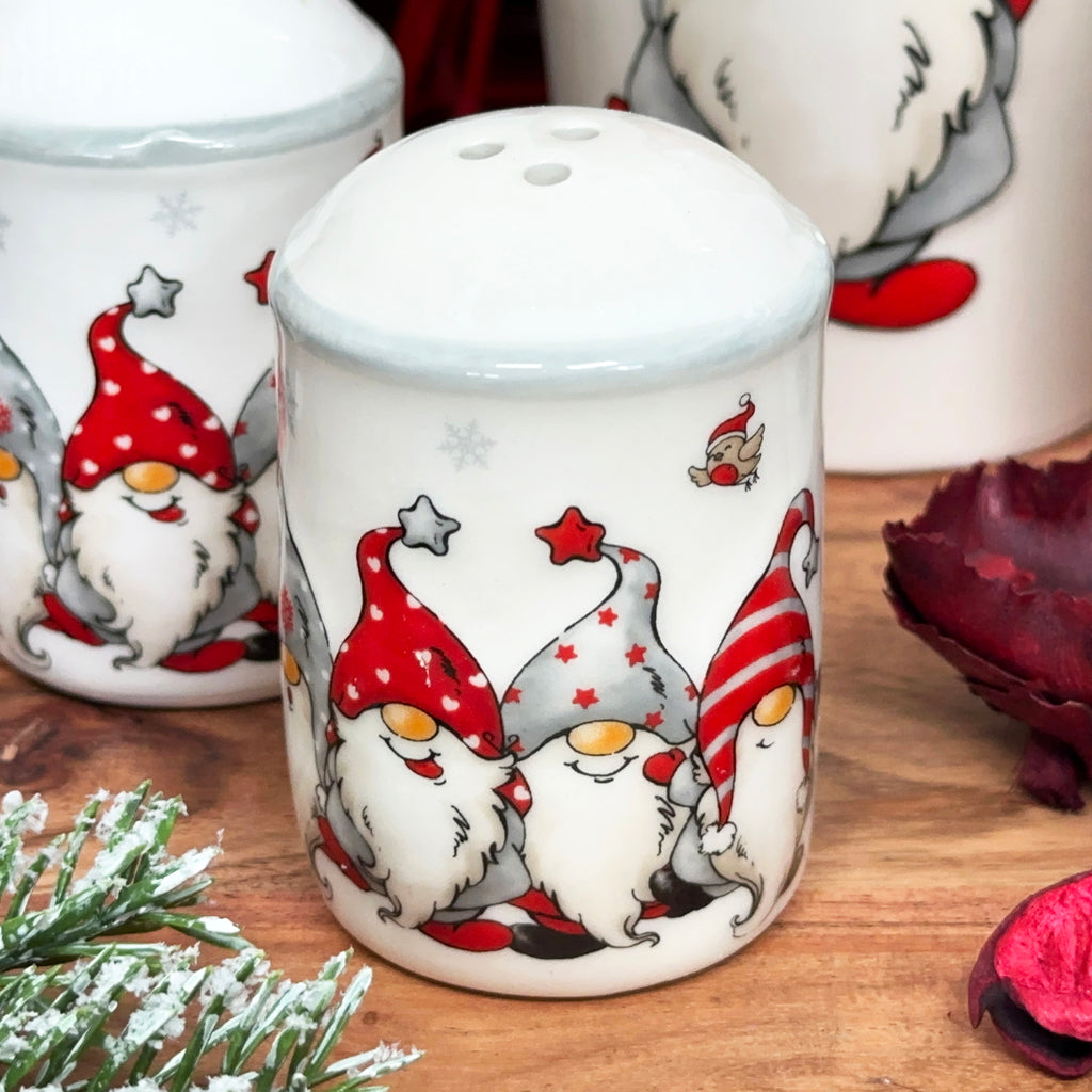 Christmas Gonk Salt And Pepper Shakers