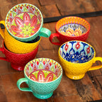 Set Of 6 Tuscany Mugs