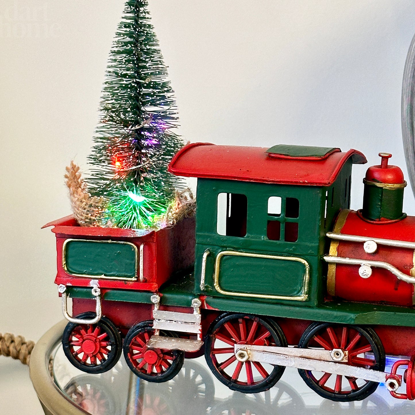 Light Up Christmas Train Sculpture