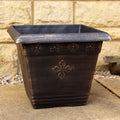 Black Bronze Square Medley Planter