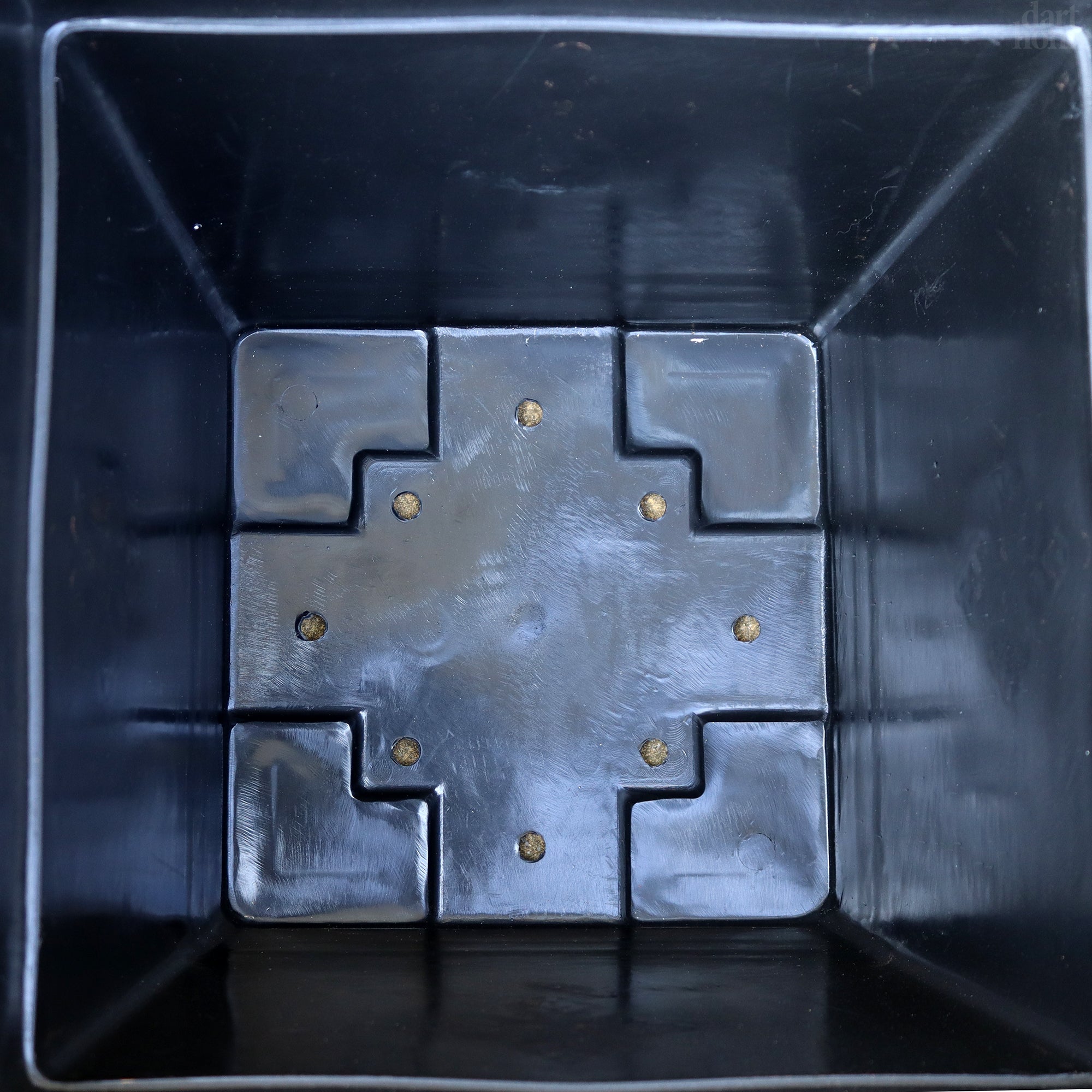 Black Bronze Square Medley Planter