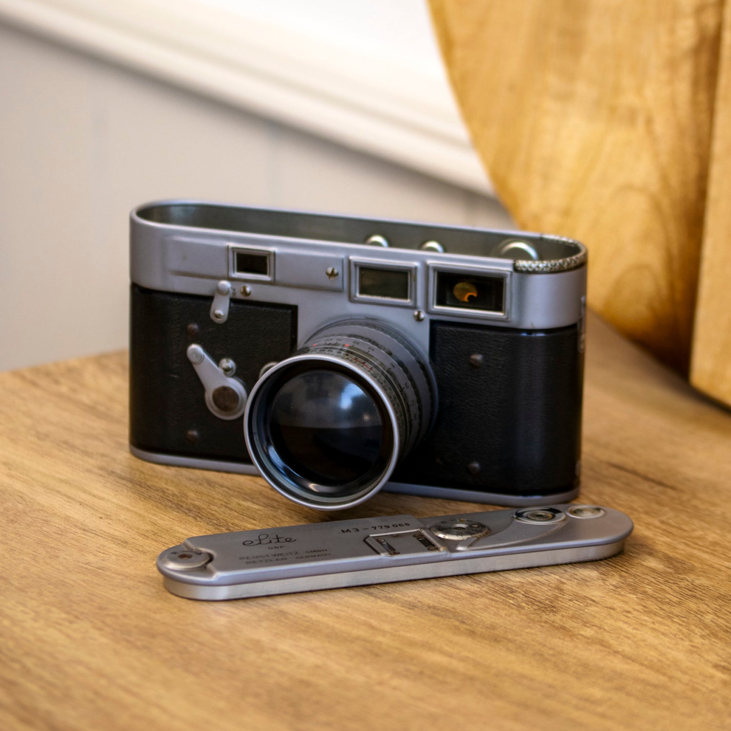 Retro Camera Storage Tin