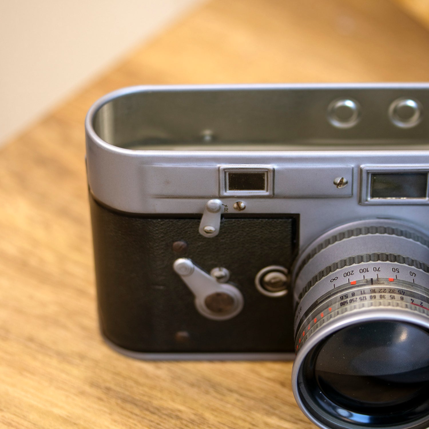 Retro Camera Storage Tin