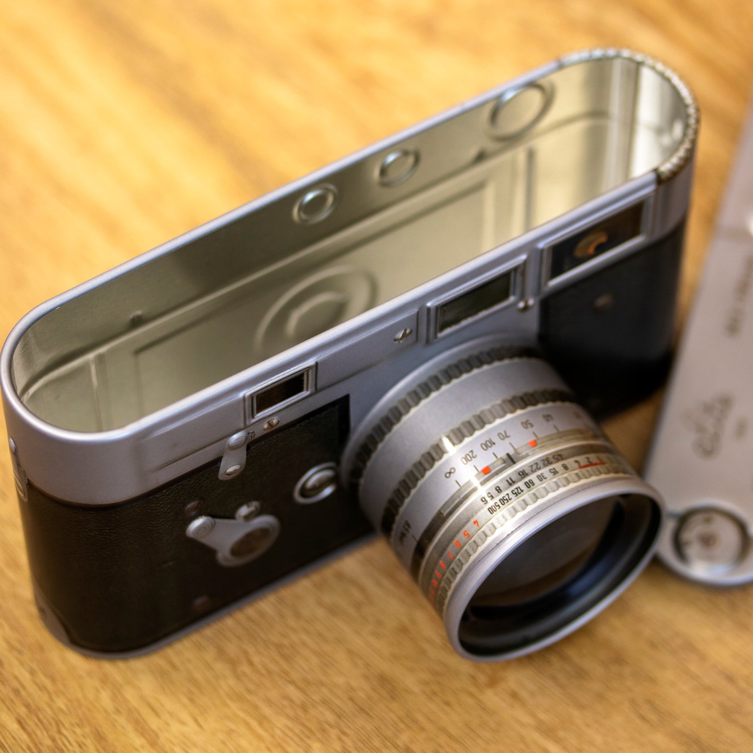 Retro Camera Storage Tin