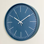 30cm Blue Wall Clock