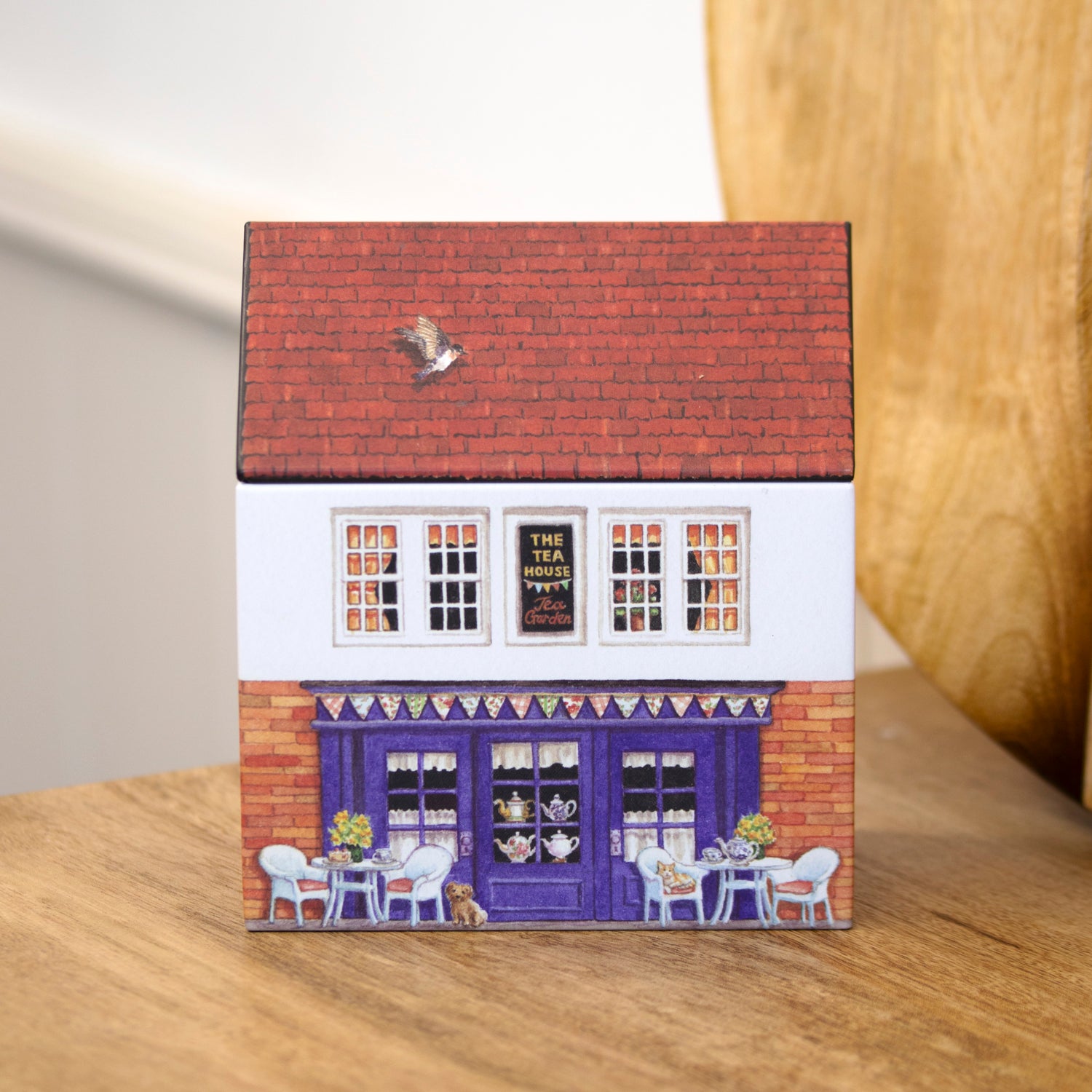 The Tea House Storage Tin