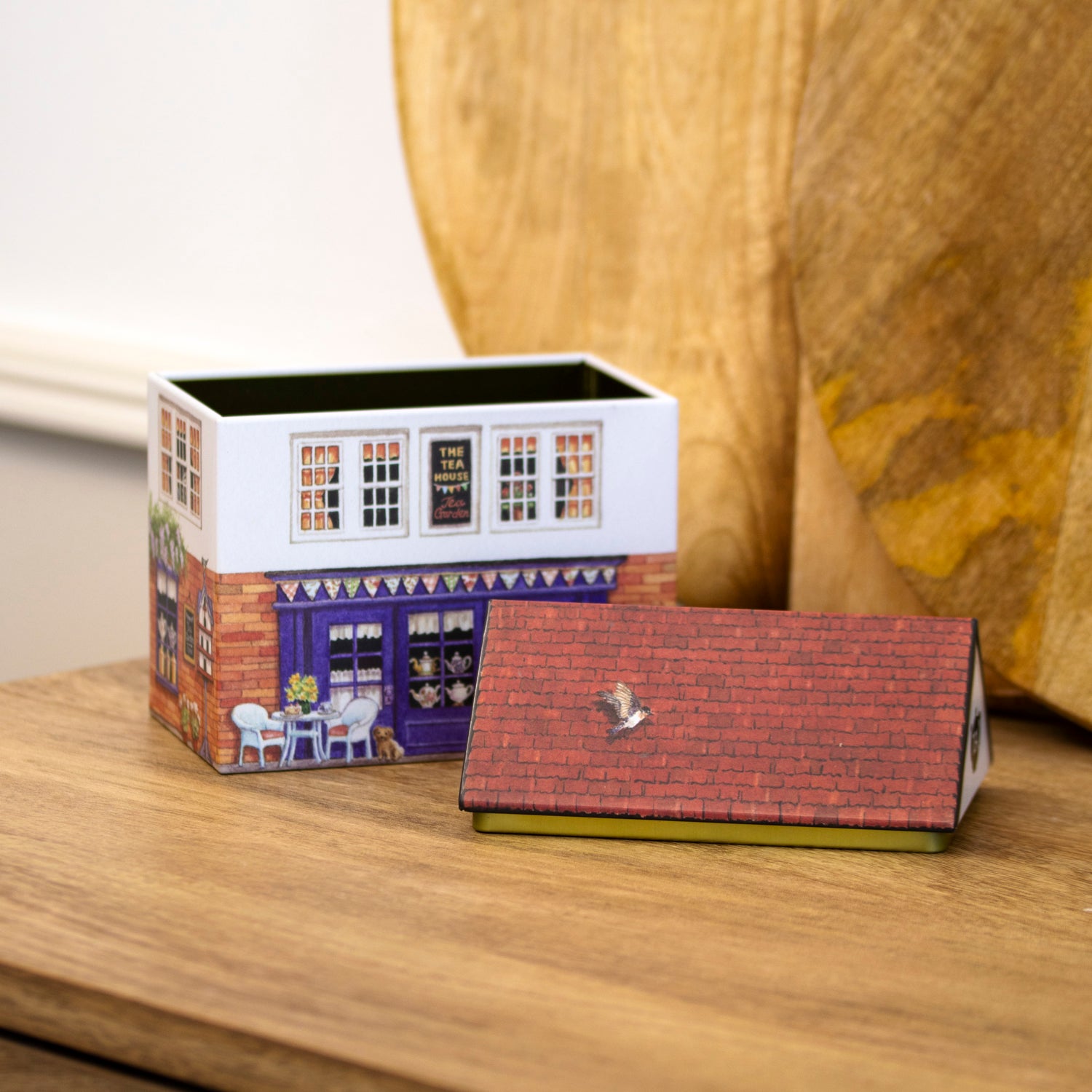 The Tea House Storage Tin