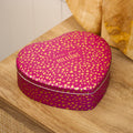 Fuschia Pink Love Heart Love You Millions Storage Tin