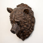Bear Head Wall Sculpture