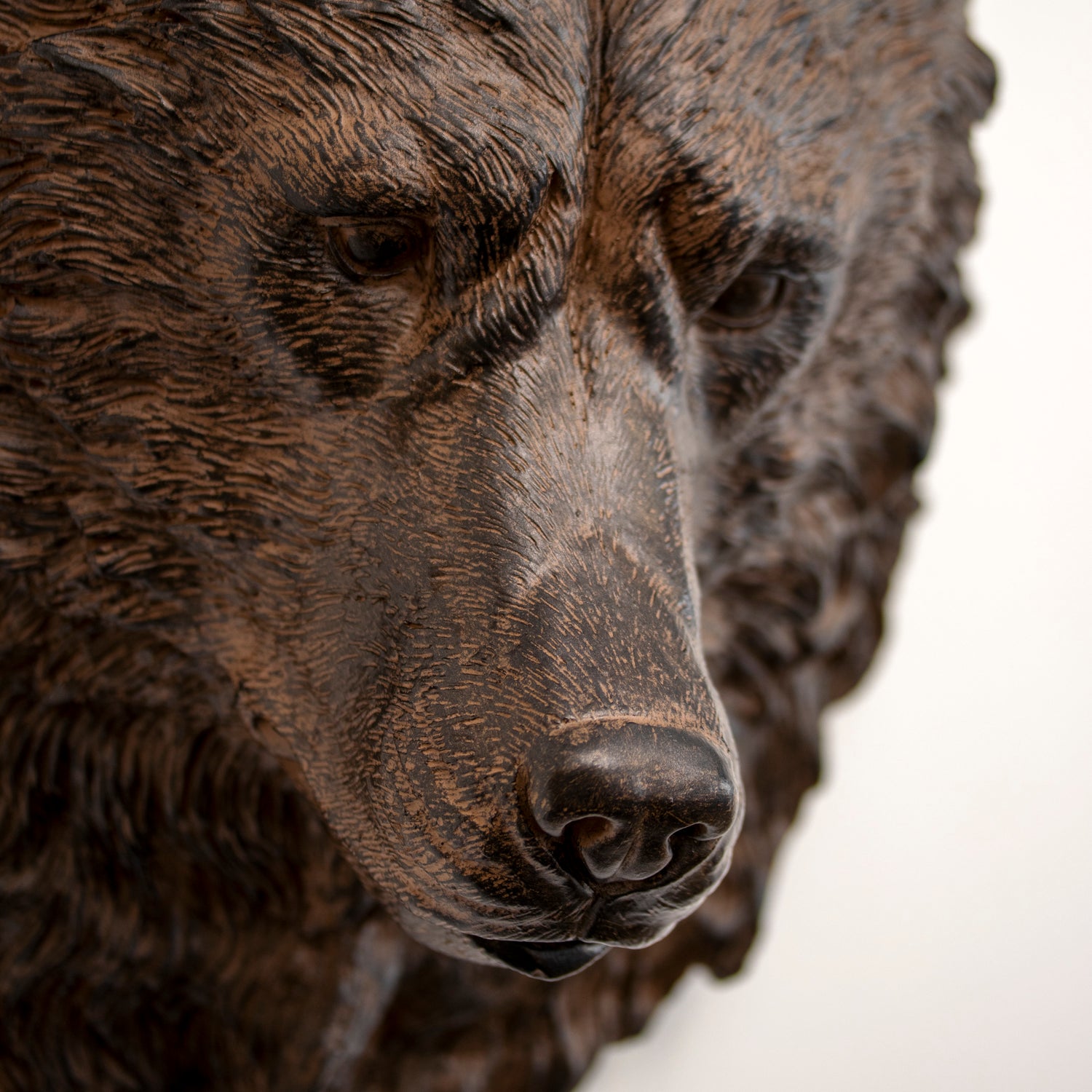 Bear Head Wall Sculpture