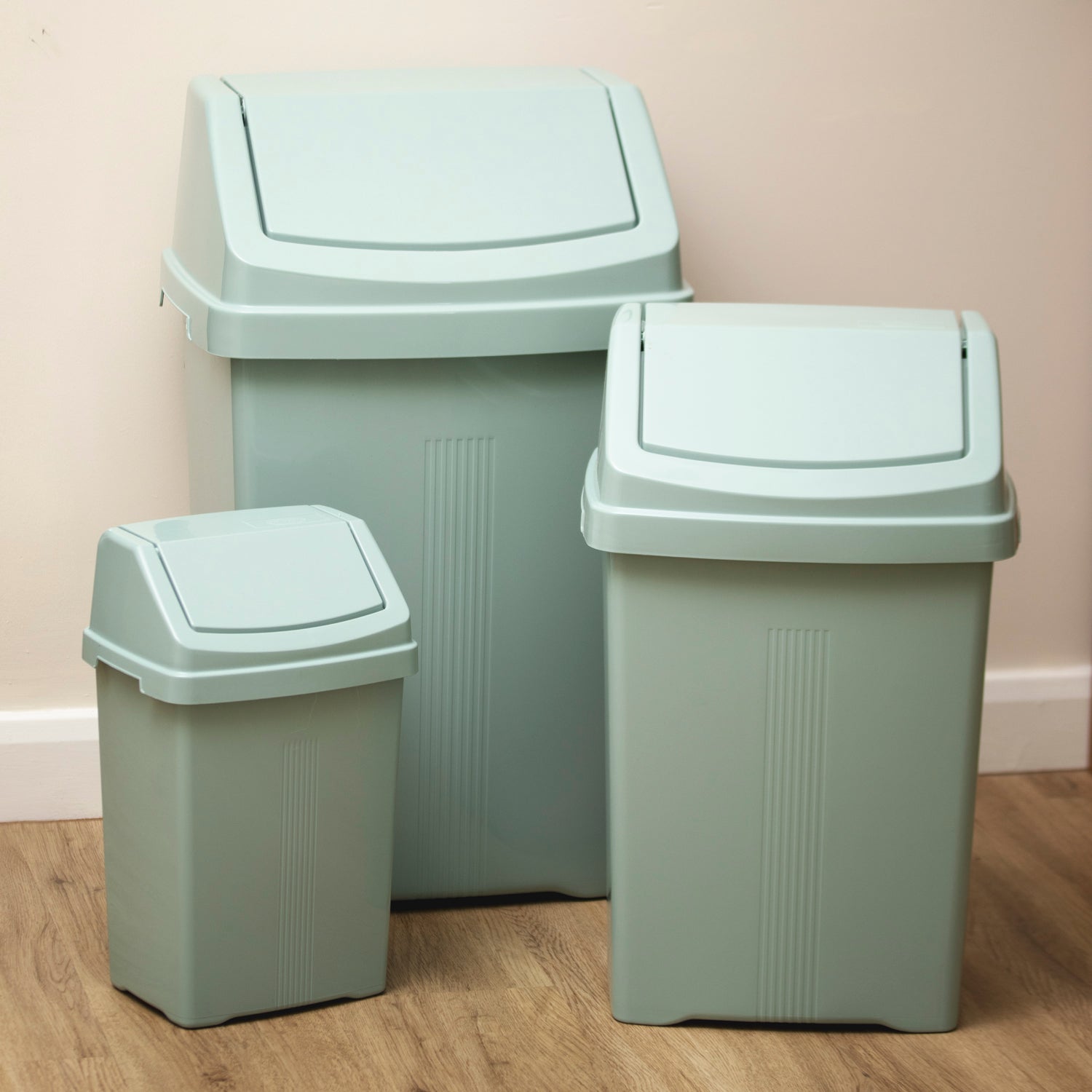 Silver Sage Plastic Swing Bin