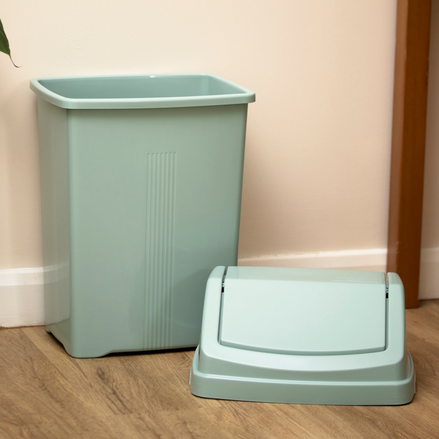 Silver Sage Plastic Swing Bin
