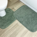 Evergreen Bath And Pedestal Mat Set