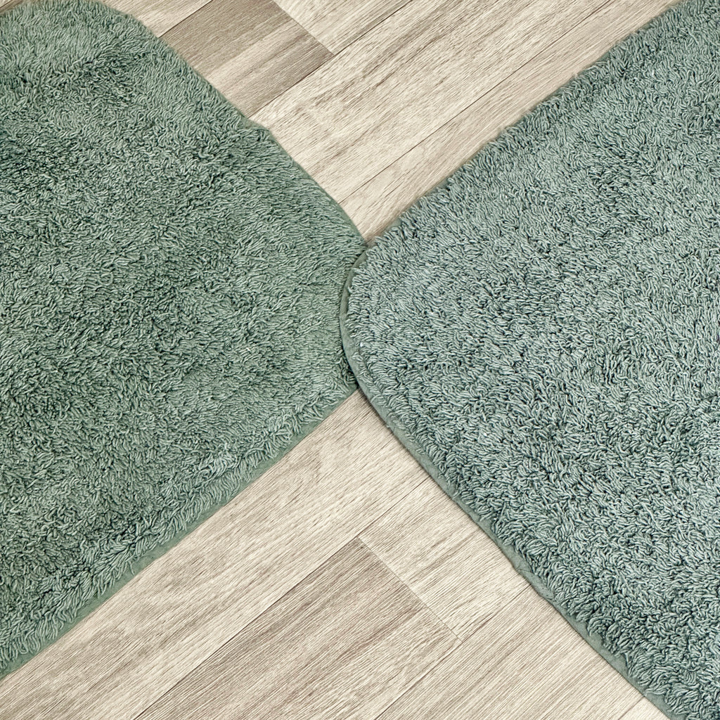 Evergreen Bath And Pedestal Mat Set
