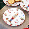 Set Of 4 Nutcracker Side Plates