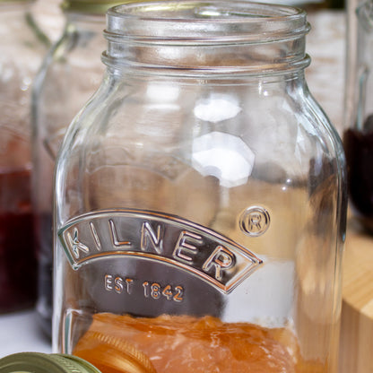 1L Kilner Screw Top Glass Preserve Jars Set Of 4