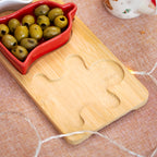 5 Piece Festive Christmas Bowl & Tray Set
