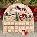 LED Santa Arch 24 Drawer Advent Calendar
