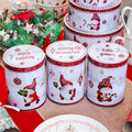 Set Of 3 Christmas Gonk Storage Tins