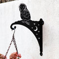 Steel Night Owl Hanging Basket Bracket