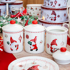 Set mit 3 Weihnachts-Gonk-Vorratsgläsern
