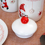 Set mit 3 Weihnachts-Gonk-Vorratsgläsern