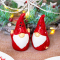 Red Christmas Gonk Salt & Pepper Shakers