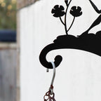 Steel Flower Fairy Hanging Basket Bracket