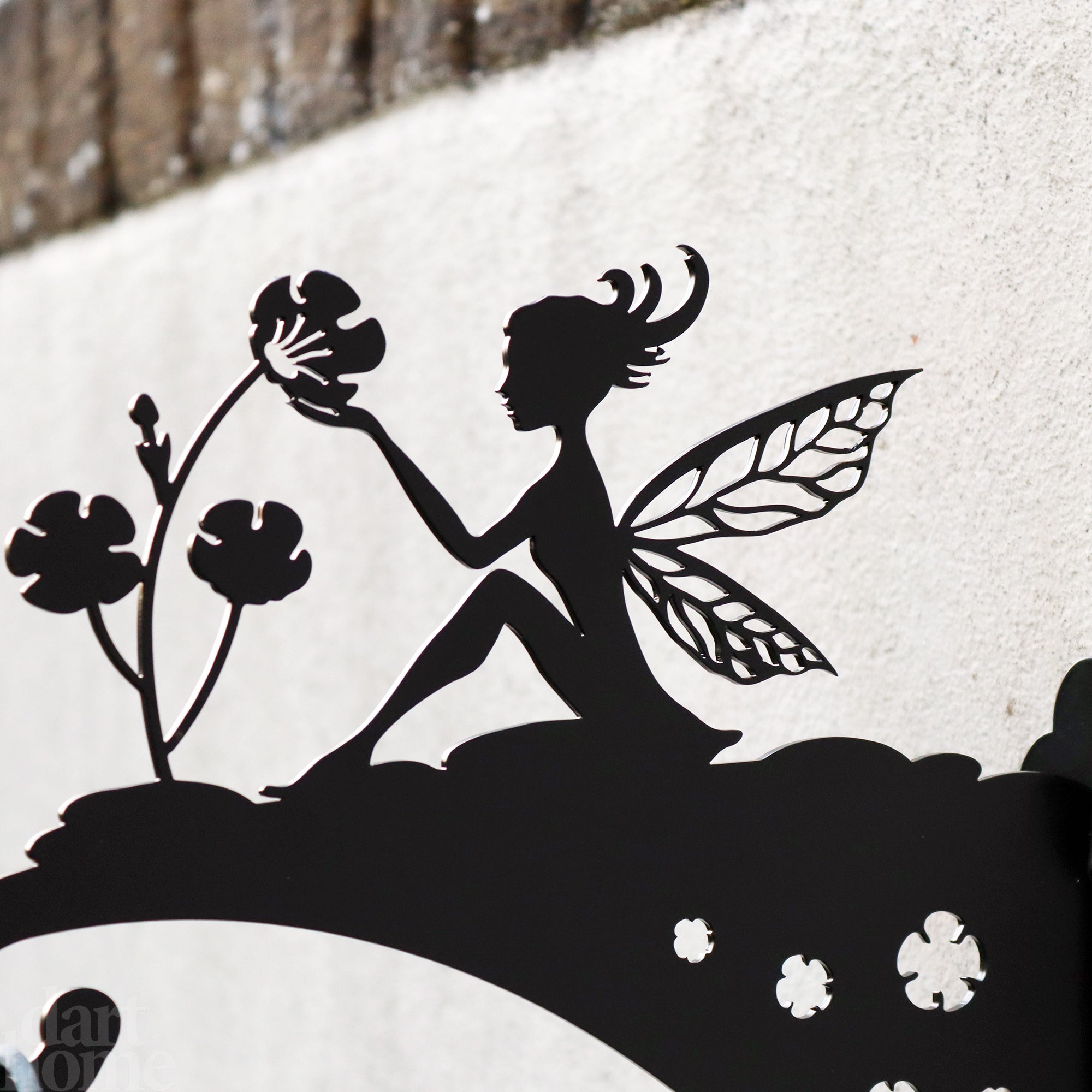 Steel Flower Fairy Hanging Basket Bracket