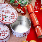 Set Of 3 Christmas Gonk Nesting Cake Tins