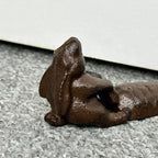 Rabbit With Carrot Door Wedge
