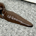 Rabbit With Carrot Door Wedge