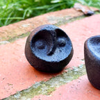 Set Of 3 Cast Iron Mini Celtic Owls
