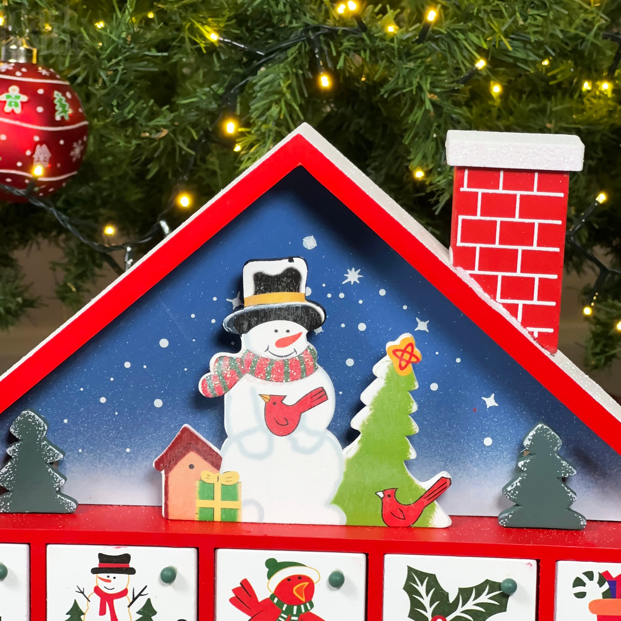 24 Door House Fill Your Own Advent Calendar