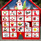 24 Door House Fill Your Own Advent Calendar