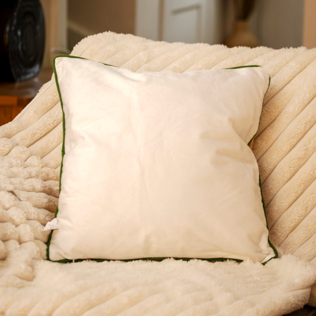 Light Up Sitting Puppy Christmas Cushion