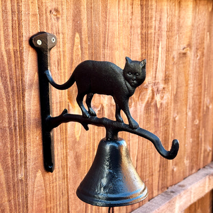Cast Iron Cat Door Bell
