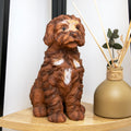 Brown Sitting Cockapoo Ornament