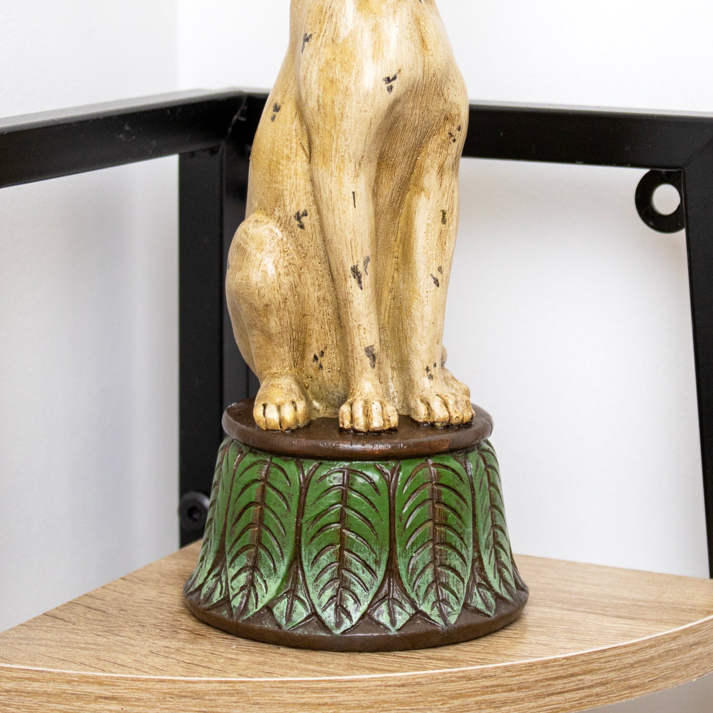 Leopard Candlestick Holder