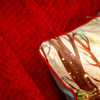 Light Up Sitting Winter Woodland Hare Cushion