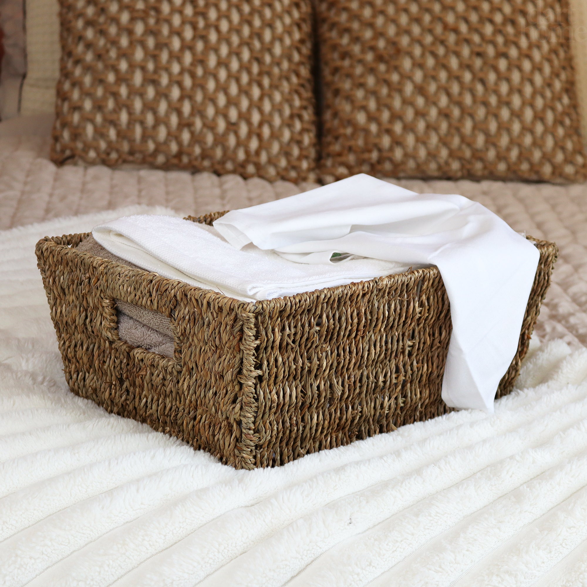 Large Tapered Seagrass Basket